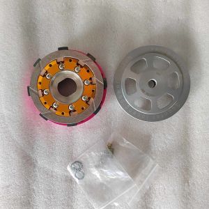 2pcs Scooter Racing Clutch Silver Red Honda Clutch Kit Customizable