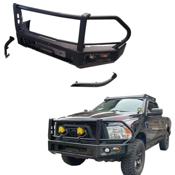 Quality Customizable Front Bumper for Dodge Ram 1500 Black Pick Up Truck Accessories and More wholesale