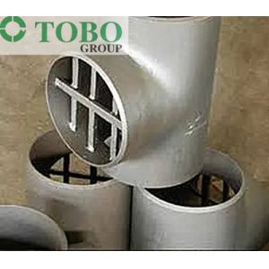 Welded 1/2"-48" ASME B16.9 ASTM B366 Hastelloy B2 UNS N10665 Alloy B2 Barred Tee