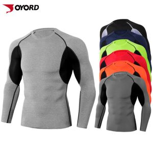 Quick Dry Breathable Compression Running Rash Set Men Gym Wear