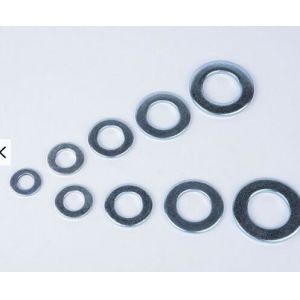 DIN126 Zinc Plated Carbon Steel Flat Washers M2-M8 Plain Washers