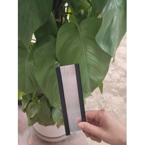 Cheap Greenhouse Install H &amp; U Aluminum Layering Fixed Profiles For Polycarbonate Sheet for sale