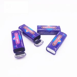 Rectangular Mini Recyclable Candy Tin Can Antique Metal Mint Tin