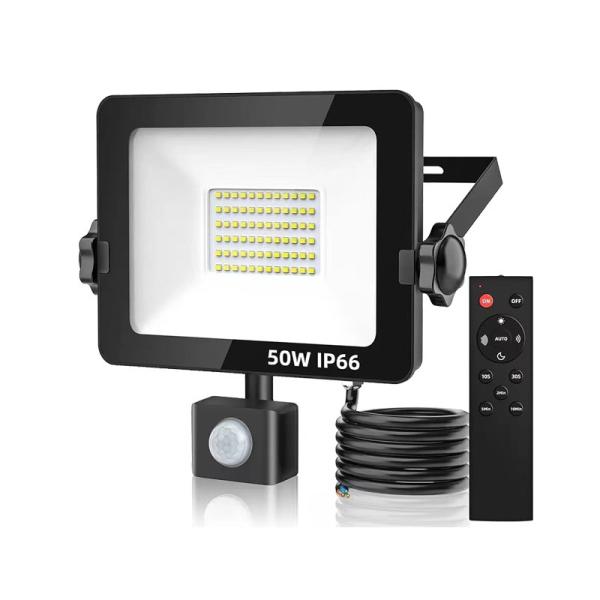 20W 30W 50W 100W Smart Motion Sensor Security LED Night Light For Garage Yard