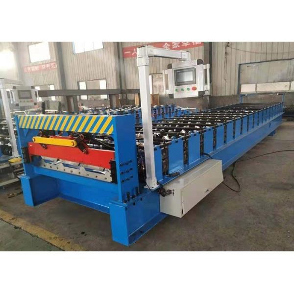 Quality R - Panel  Roof Roll Forming Machine  26 GA Galvalume Coil Easy Operation wholesale