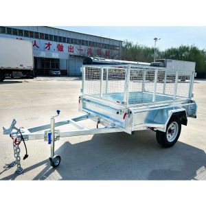 Hot Dip Galvanised Tilt Box Trailers 750kg ATM Single Axle Tilt Trailer 8x5