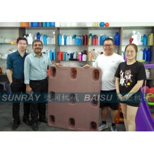 High Clamping Force Plastic Pallet Making Machine 120Mm Screw Diameter SRB120N