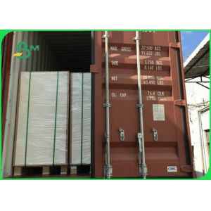 100% Virgin Pulp C1S Art Paper 1 Side Coated / Glossy SBS Board 700 * 1000mm