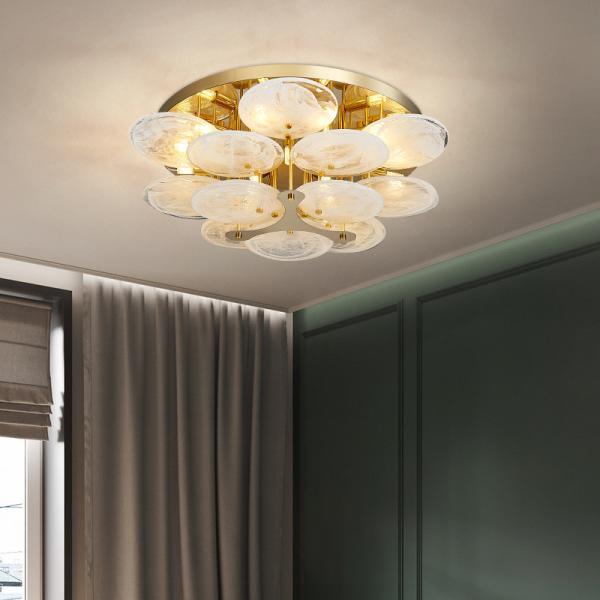 Modern Glass Industrial Retro Household Lamp Living Room chandelier ceiling lights(WH-CA-81)