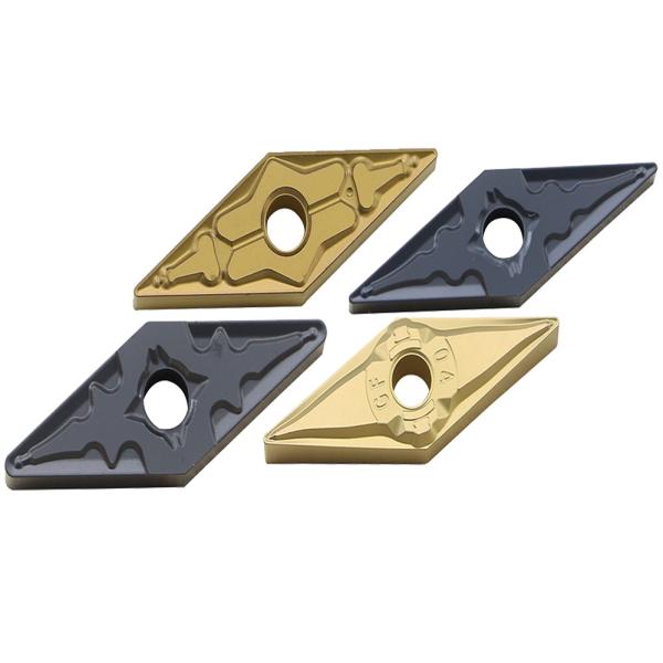 VNMG Model CNC Insert with Double Sided Chip Breaker Groove for Automated