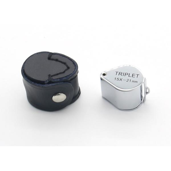 Quality Folding Glass Jewelry Loupe with Magnification of 15X and Triplet Lens wholesale