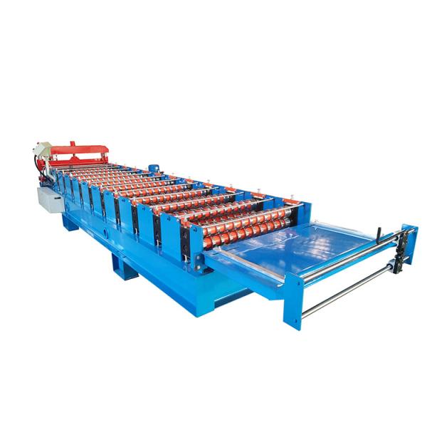Popular Metal Roof Corrugated Sheet Roll Forming Machine For zinc sheet Production