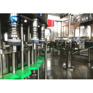 High Speed Soft Drink Filling Line 5000 Bottles/Hour Fully Auto 3 In 1