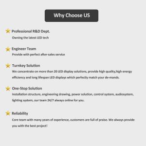 HD Waterproof Portable Modular LED Display Panels interactive P0.9 10x10 DJ