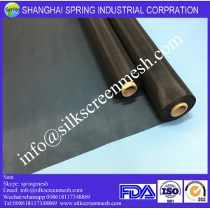 black wire cloth 43T polyester mesh /filter wire mesh/bolting cloth/black mesh