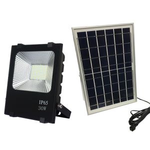 Garden Split Solar Power Led Flood Light 100w 200w 300w with Aluminum Alloy