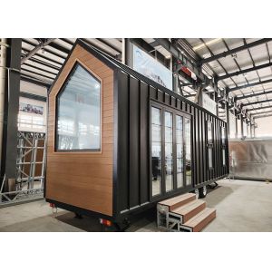 Cheap USA / NZ / AU Standard New Fancy Modular Home Tiny House On Trailer With Ligth Steel Frame for sale