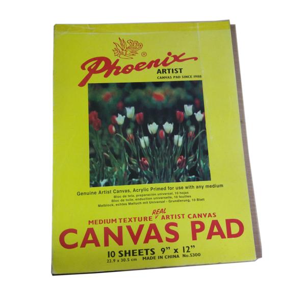 Quality 10 Sheets Drawing Sketch Pad Artist Canvas , Acrylic Primed Any Medium Canvas Pad For Drawing wholesale