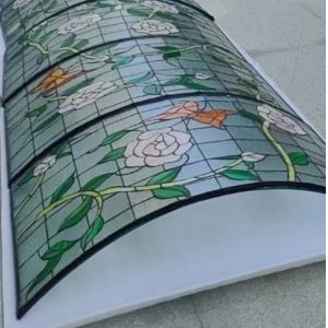 Custom Churches Design Building Various Patterned Stained Colored Glass