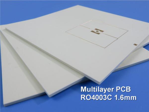 Quality Hybrid RF and High Frequency 4-Layer Circuit Boards Built On 16mil RO4003C+FR4 With Immersion Tin wholesale