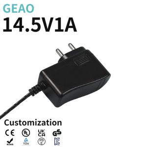 China 14.5V 1A Wall Mount Power Adapters For Iptv Box / Hair Trimmer / Barcode Printer on sale