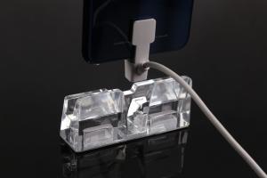 China COMER Clear Acrylic menu Stand Countertop menu display holder for mobile phone accessories stores on sale
