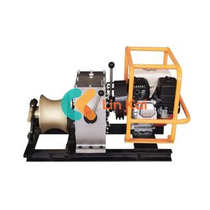 Detachable Drum 4 Gear 5 Ton Diesel Engine Winch for 3T 5T 8T Force Pulling