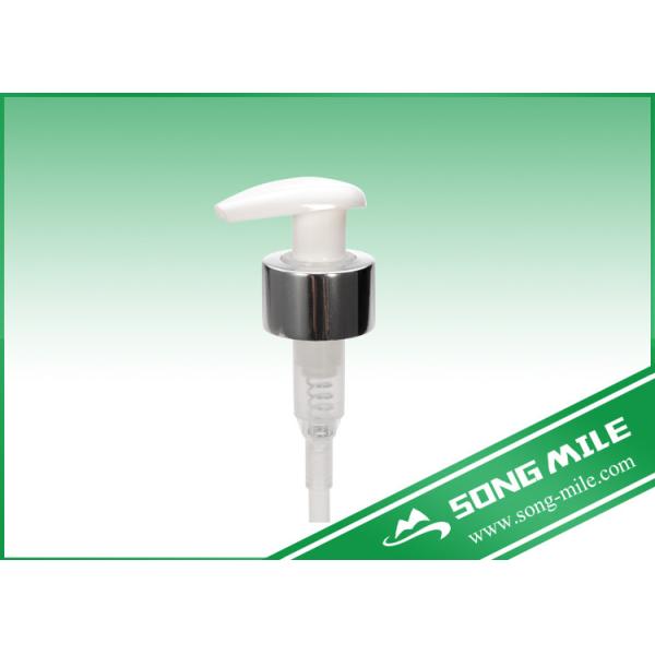 Quality 24/410 White Nozzle and Silver Closure Lotion Dispenser for Shampoo wholesale