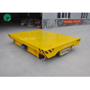 Large Capacity Warehouse Battery Drive Transfer Cart Supplier On Rail