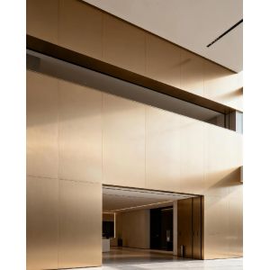 China seamless perforated  sound absorbing metal panels interior decorative wall boards on sale