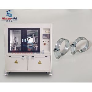 Automotive Mechanical British Type Hose Clamp Machine Hose Pipe Clamp Machine