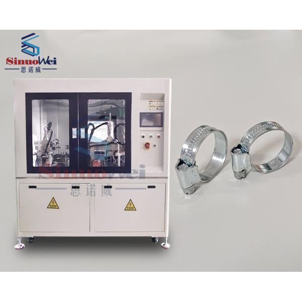 Automotive Mechanical British Type Hose Clamp Machine Hose Pipe Clamp Machine