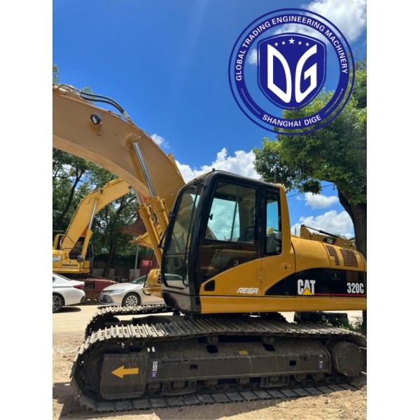 High Torque Engine 320C Used Caterpillar 20t Excavator With Good Hydraulic