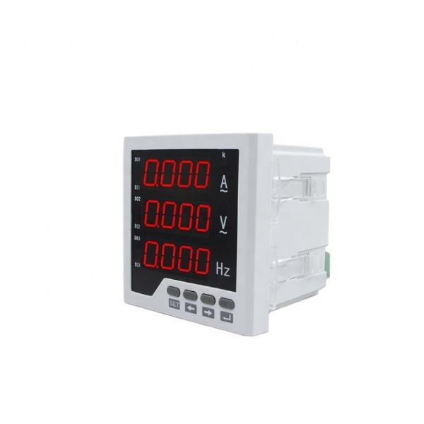 Quality CN-UIF33 96*96 mm Single Phase A&V&Hz Multi  Meter for electrical panels wholesale