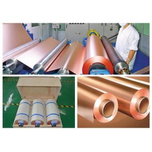 Cheap CCL Copper Sheet Metal Roll For CCL Copper Clad Laminate Red Color for sale