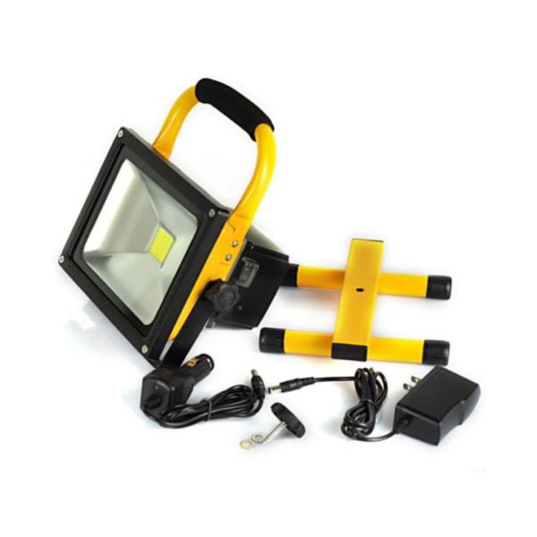 Quality 5 Watt Rechargeable LED Flood Light  Cool White 120° Beam Angle wholesale