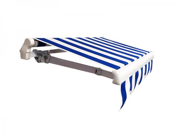 Aluminum Waterproof Retractable Awning Yard Door Shop Awning 40x40mm