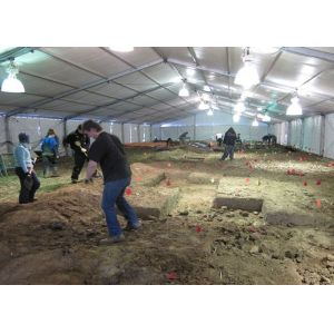 Transparent 15mx50m Storage Warehouse Tent for archaeological