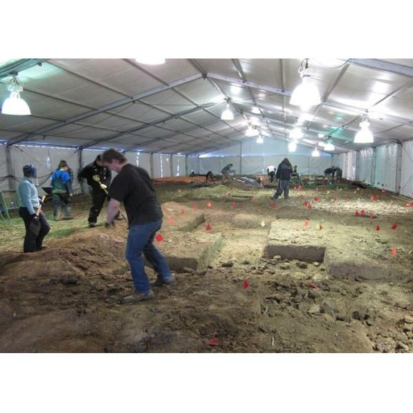 Quality Transparent 15mx50m Storage Warehouse Tent for archaeological wholesale