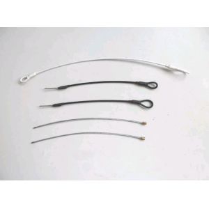 Cheap ABNM Hot sales EAS accessories security double loop steel lanyard for sale