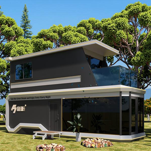 Offices Application Modern Capsule Mobile Home Prefabricated Container Space