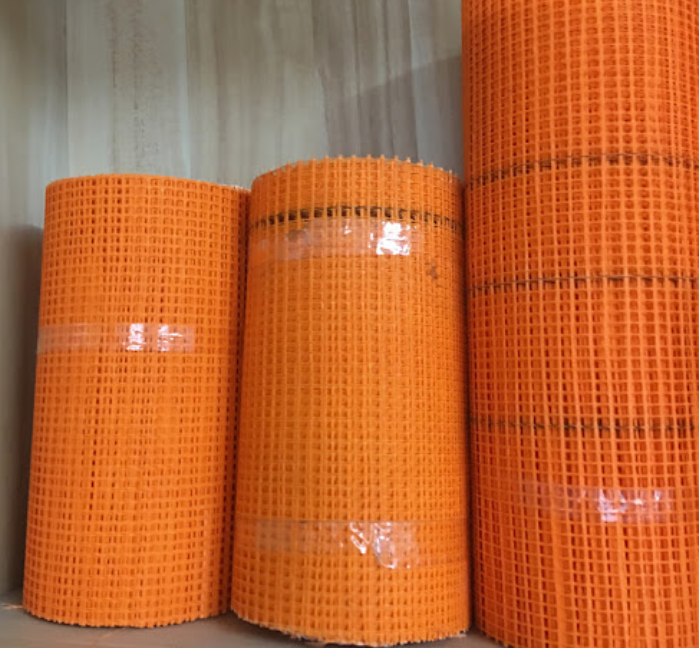 Durable 4*4mm 5*5mm Fiberglass Mesh Leno Woven For Building wall