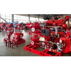 2000GPM 146PSI Diesel Engine Split Case Fire Pump ULApproved