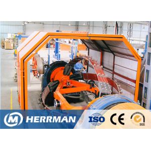 High Speed Tubular Strander , Fiber Optic Cable Machine 2.0mm～5.0mm Wire