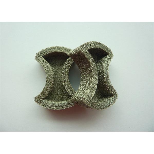 Knitted Wire Mesh Washer Stainless Steel Wire 0.12mm 35mm Elastic Core Clad ISO9001