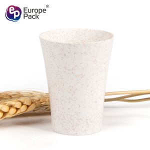 2019 EPK new products wheat PP 70ml biodegradable plastic wine glass