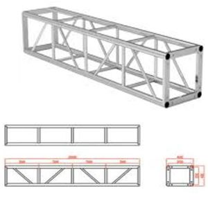 Portable Bolt Type Aluminum Truss Frame Structure Light