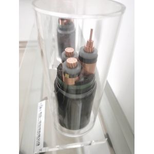 China Green Jacket Color XLPE Insulated Cable Cross Section Area 1.5-800 Sqmm Free Sample Provided For Safe Power Transmission on sale