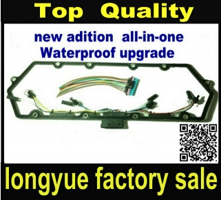 98-03 7.3L Super Duty Turbo Diesel Valve Cover Gaskets w/Injector & Glow Plug