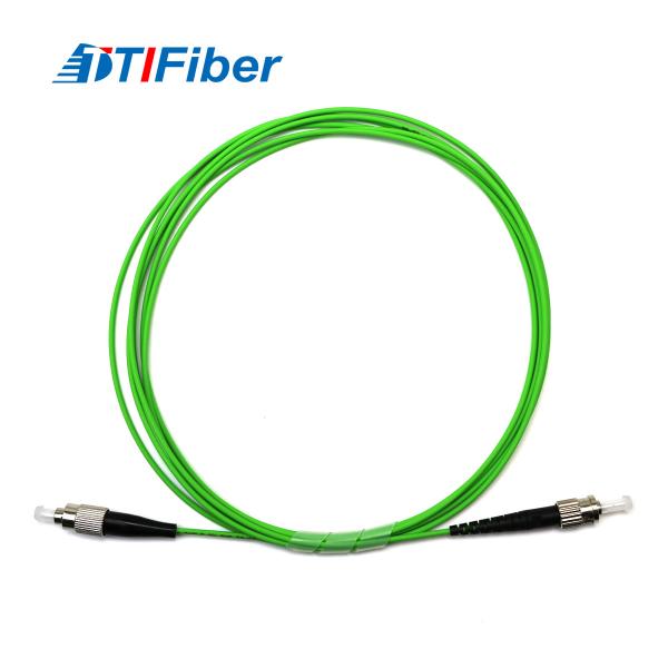 Quality 50 / 125um LSZH Fiber Optic Patch Cord Multimode OM5 FC-ST DX Simplex wholesale